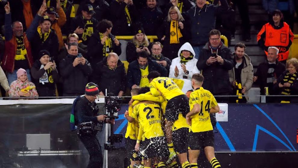 El Dortmund clasificó a cuartos de la Champions. (Foto: Reuters)