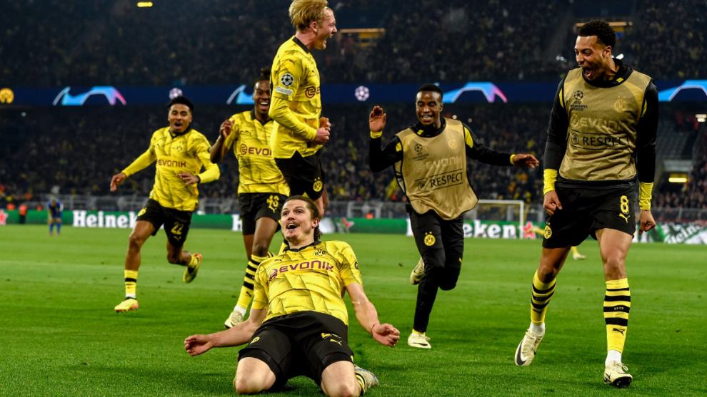El Dortmund remontó y es semifinalista de Champions.