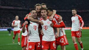 El Bayern a semis gracias a Kimmich. (Foto: Reuters)